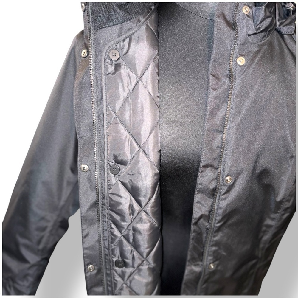 EDDIE BAUER Women's Girl on the Go® Insulated Waterproof Trench Coat 3X - Black - Picture 8 of 16